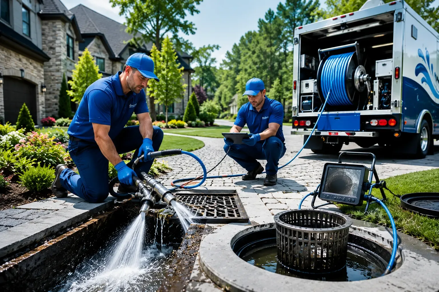 Local outdoor drain cleaning professionals in Richmond, VT
